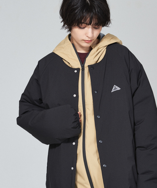 GERRY（ジェリー）の「【GERRY / ジェリー】別注 リバーシブル ノーカラー ブルゾン（ブルゾン・メンズ・ブラック/モスグリーン・46/48）」の14枚目の写真