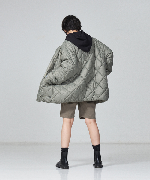 GERRY（ジェリー）の「【GERRY / ジェリー】別注 リバーシブル ノーカラー ブルゾン（ブルゾン・メンズ・ブラック/モスグリーン・46/48）」の19枚目の写真