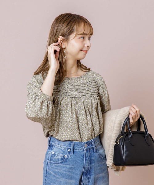 flower（フラワー）の「クラシックハンドバッグ（ハンドバッグ・レディース・ブラック/ブラウン・FREE）」の20枚目の写真