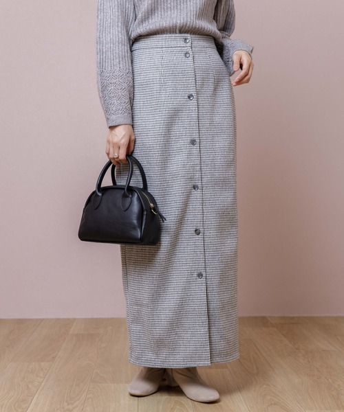 flower（フラワー）の「クラシックハンドバッグ（ハンドバッグ・レディース・ブラック/ブラウン・FREE）」の4枚目の写真