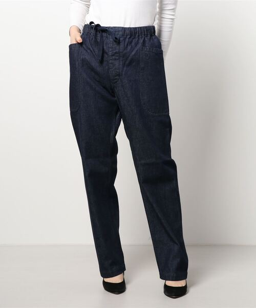 ORCIVAL(オーシバル)の「【ORCIVAL】デニム イージーパンツ WOMEN(デニムパンツ・レディース・インディゴブルー・1)」の4枚目の写真