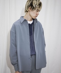 URBAN RESEARCH | URBAN RESEARCH iD　T/R FLY FRONTオーバーシャツ(シャツ/ブラウス)