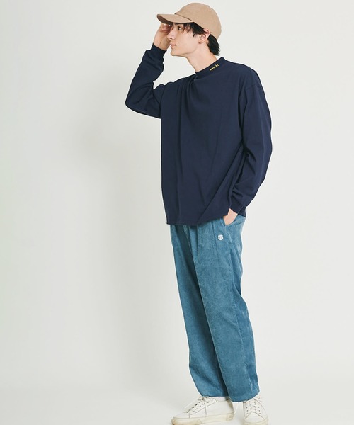 ikka（イッカ）の「√M ルートエム コールキャップ（キャップ・メンズ・ネイビー/ベージュ・FREE）」の8枚目の写真