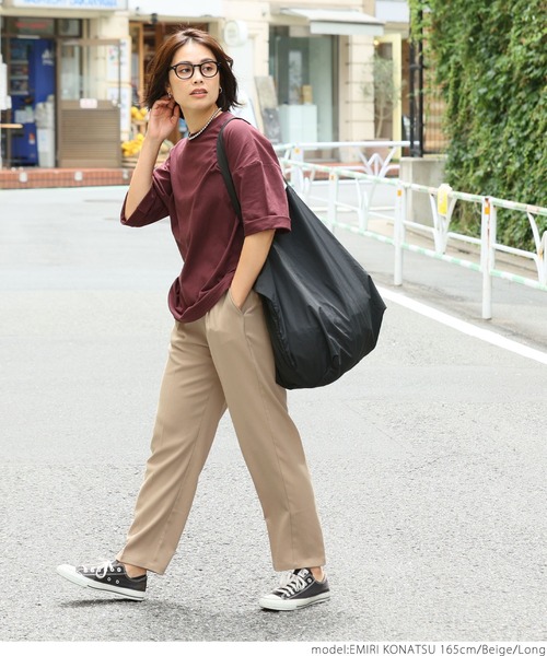 coca(coca)(コカ)の「\新色登場/テーパードパンツ(スラックス・レディース・ブラック/ブラウン/グレー/レッド/グリーン/アイボリー/ピンク/ブルー/ベージュ/ライトブルー/オレンジ/ピンク系その他・SHORT/LONG)」の17枚目の写真