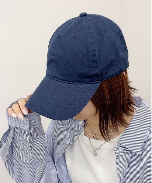 PairPair（ペアペア）の「ベースボールキャップ(ユニセックス)（キャップ・レディース・ネイビー/ブラック・FREE）」の3枚目の写真