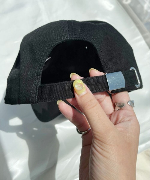 PairPair（ペアペア）の「ベースボールキャップ(ユニセックス)（キャップ・レディース・ネイビー/ブラック・FREE）」の5枚目の写真