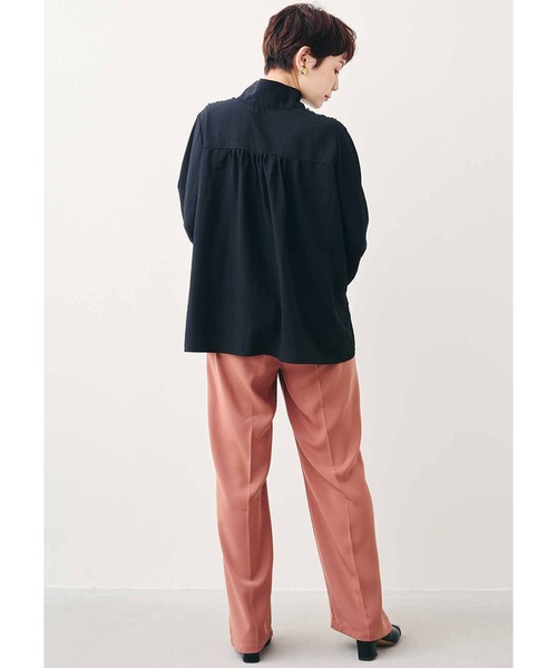 MEDE19F(メデジュウキュウ)の「MEDE19F リバーレース遣いのヴィンテージライクブラウス(シャツ/ブラウス・レディース・ベージュ/ブラック・LARGE/MEDIUM/X-LARGE/XX-LARGE)」の8枚目の写真