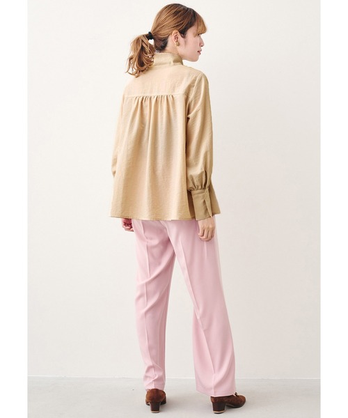 MEDE19F(メデジュウキュウ)の「MEDE19F リバーレース遣いのヴィンテージライクブラウス(シャツ/ブラウス・レディース・ベージュ/ブラック・LARGE/MEDIUM/X-LARGE/XX-LARGE)」の21枚目の写真