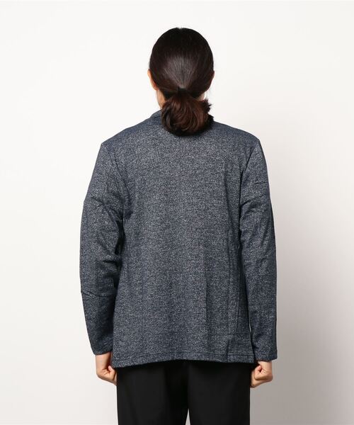 TETE HOMME（テットオム）の「交織天竺カットジャケット（テーラードジャケット・メンズ・ブラック/グレー/ネイビー・MEDIUM/LARGE/X-LARGE）」の5枚目の写真
