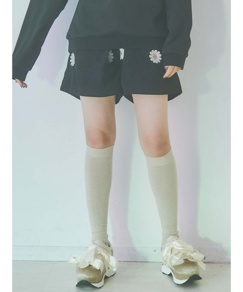 merry jenny(メリージェニー)の「コール刺繍ショートパンツ(その他パンツ・レディース・ブラック/ブラウン/アイボリー・FREE)」の8枚目の写真