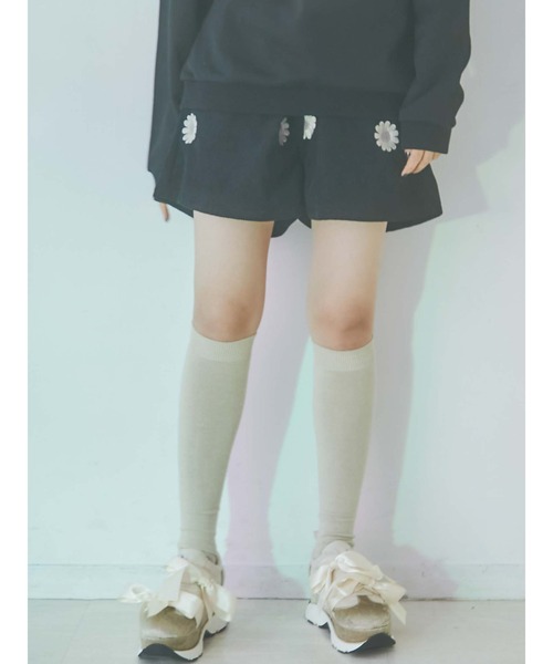 merry jenny(メリージェニー)の「コール刺繍ショートパンツ(その他パンツ・レディース・ブラック/ブラウン/アイボリー・FREE)」の6枚目の写真