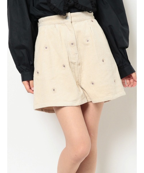 merry jenny(メリージェニー)の「コール刺繍ショートパンツ(その他パンツ・レディース・ブラック/ブラウン/アイボリー・FREE)」の22枚目の写真