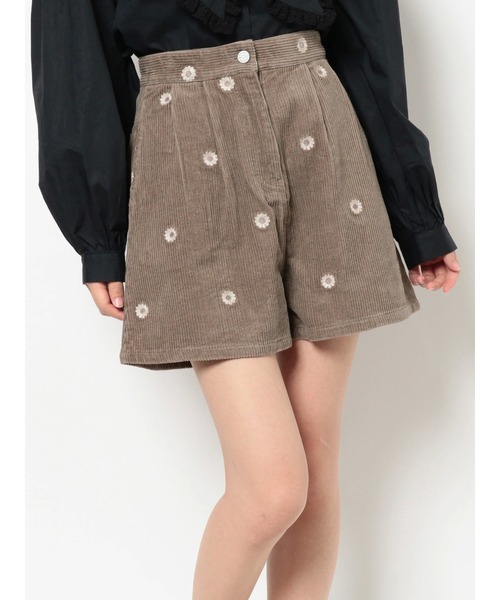 merry jenny(メリージェニー)の「コール刺繍ショートパンツ(その他パンツ・レディース・ブラック/ブラウン/アイボリー・FREE)」の21枚目の写真