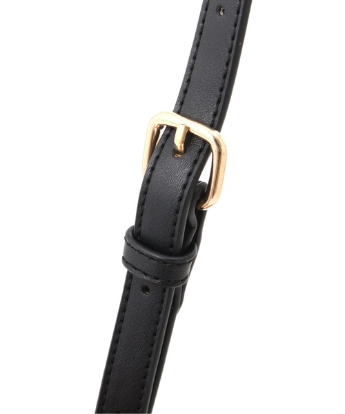 NATURAL BEAUTY BASIC（ナチュラルビューティーベーシック）の「パイピングボクシートート（トートバッグ・レディース・ブラック/カーキ・ﾌﾘ-）」の11枚目の写真