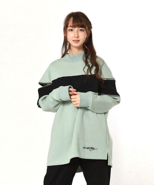 MILKBOY（ミルクボーイ）の「OPEN ARM SWEATS（スウェット・レディース・A/B/C・FREE）」の2枚目の写真