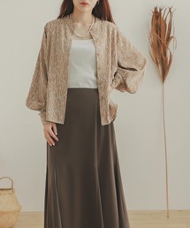 SENSE OF PLACE by URBAN RESEARCH（センスオブプレイスバイアーバンリサーチ）の「ソフトストライプタックスリーブシャツ（Tシャツ/カットソー・レディース）」
