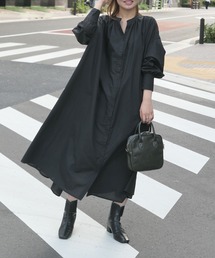 CORNERS | ロングギャザーワンピース(ワンピース)