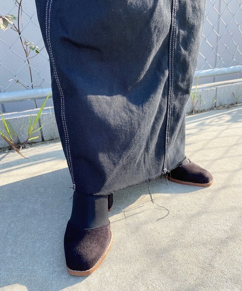 esutoreja（エストレジャ）の「ロングジャンパースカート（ジャンパースカート・レディース・ホワイト/ブラック/ブルー・FREE）」の18枚目の写真