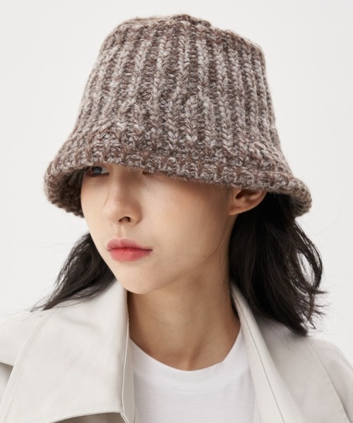 【TATIANA】Modern Boucle Bucket Hat 韓国発 帽子 ハット TATIANA】Modern Boucle Bucket Hat 韓国発 帽子 ハット