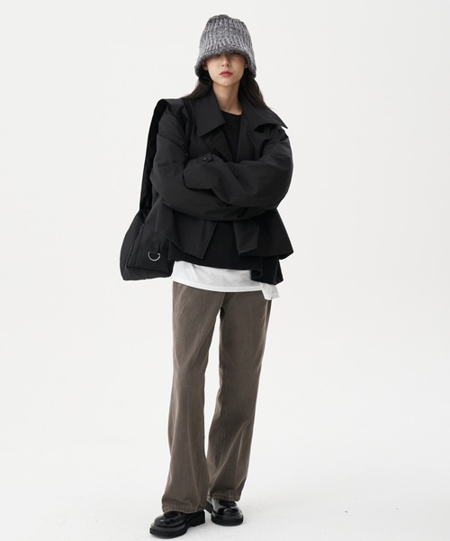 FEKETE（フェケテ）の「FEKETE KNIT BUCKET HAT（ハット・メンズ・ホワイト/ブラック/ブラウン/グレー・FREE）」の13枚目の写真