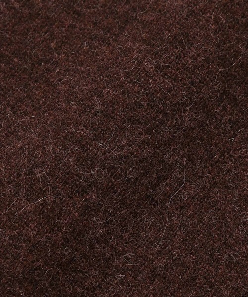 ADAM ET ROPE'（アダムエロペ）の「アルパカブレンド 7G クルーネック 天竺編みニット（ニット/セーター・メンズ・ダークブラウン/ベージュ系その他/ライトグリーン/ピンク系その他・M/L）」の12枚目の写真