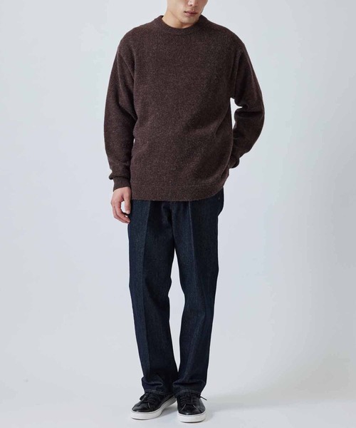 ADAM ET ROPE'（アダムエロペ）の「アルパカブレンド 7G クルーネック