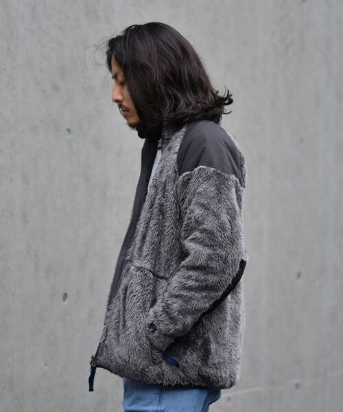 Russell Athletic(ラッセルアスレティック)の「【WEB限定/SHIPS別注】RUSSELL ATHLETIC: ボアフリース ミリタリー スタンドカラー ブルゾン(ブルゾン・メンズ・チャコールグレー/ブラック/キャメル・SMALL/MEDIUM/LARGE/X-LARGE)」の9枚目の写真