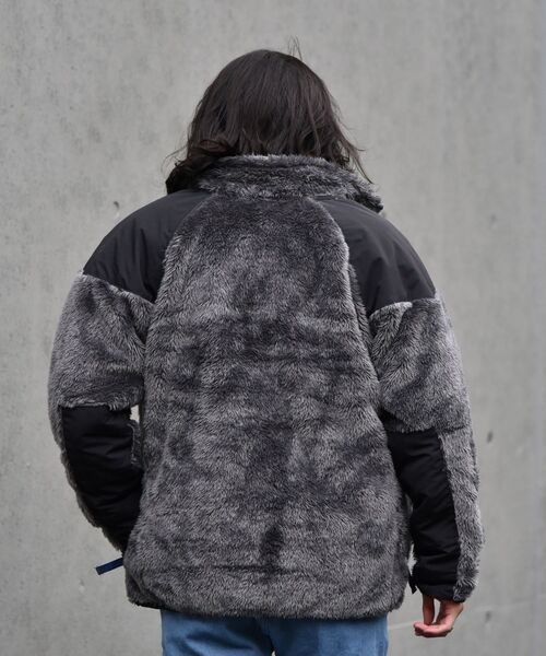 Russell Athletic(ラッセルアスレティック)の「【WEB限定/SHIPS別注】RUSSELL ATHLETIC: ボアフリース ミリタリー スタンドカラー ブルゾン(ブルゾン・メンズ・チャコールグレー/ブラック/キャメル・SMALL/MEDIUM/LARGE/X-LARGE)」の10枚目の写真