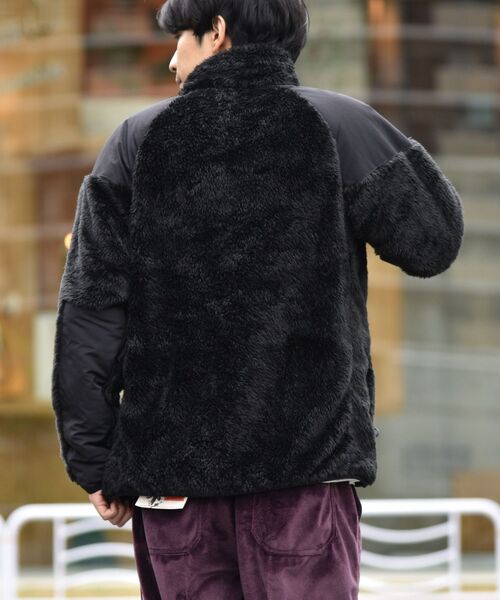 Russell Athletic(ラッセルアスレティック)の「【WEB限定/SHIPS別注】RUSSELL ATHLETIC: ボアフリース ミリタリー スタンドカラー ブルゾン(ブルゾン・メンズ・チャコールグレー/ブラック/キャメル・SMALL/MEDIUM/LARGE/X-LARGE)」の15枚目の写真