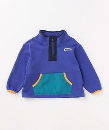 【ネット限定】別生地ポケットハーフジップ