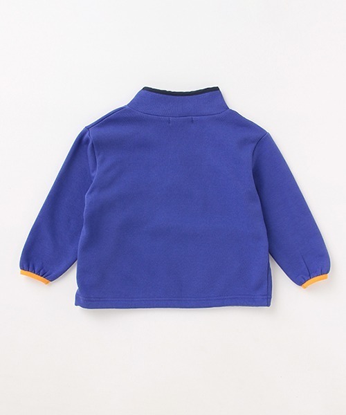 XLARGE KIDS（エクストララージキッズ）の「【ネット限定】別生地ポケットハーフジップ（スウェット・キッズ・ライトグリーン/ブルー/パープル・90cm/100cm/110cm/120cm/130cm/140cm）」の6枚目の写真