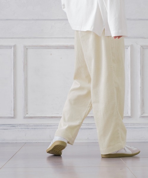 improves（インプローブス）の「太ピッチ コーデュロイ ワイドパンツ（その他パンツ・メンズ・サックスブルー/ブラック/ダークブラウン/ダークグリーン/アイボリー・LARGE/MEDIUM）」の7枚目の写真