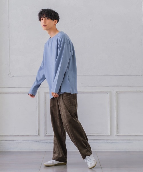 improves（インプローブス）の「太ピッチ コーデュロイ ワイドパンツ（その他パンツ・メンズ・サックスブルー/ブラック/ダークブラウン/ダークグリーン/アイボリー・LARGE/MEDIUM）」の17枚目の写真