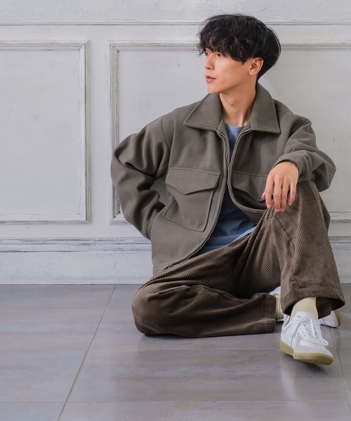 improves（インプローブス）の「太ピッチ コーデュロイ ワイドパンツ（その他パンツ・メンズ・サックスブルー/ブラック/ダークブラウン/ダークグリーン/アイボリー・LARGE/MEDIUM）」の18枚目の写真