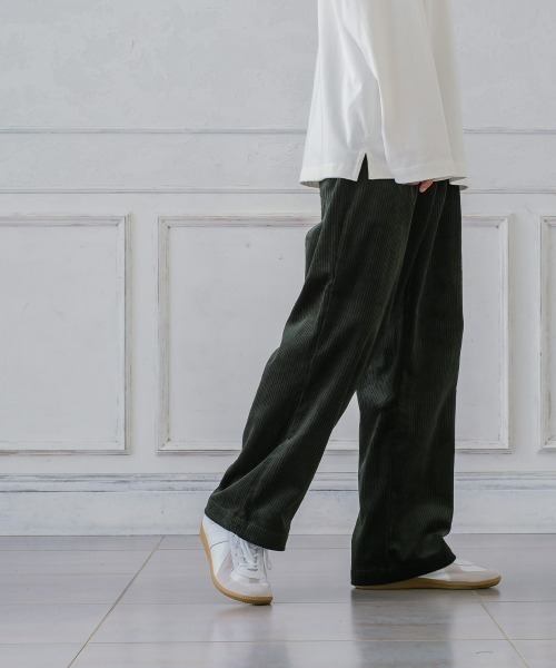 improves（インプローブス）の「太ピッチ コーデュロイ ワイドパンツ（その他パンツ・メンズ・サックスブルー/ブラック/ダークブラウン/ダークグリーン/アイボリー・LARGE/MEDIUM）」の20枚目の写真