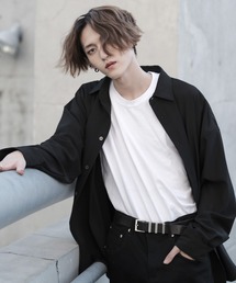 G.O.C | オーバーサイズドレープドルマンシャツ(シャツ/ブラウス)