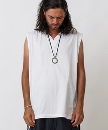 mta466- NO BUTTON HENRY NOSLEEVE ノースリーブ