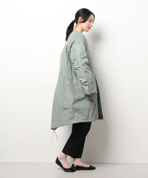 THE SHINZONE(ザ シンゾーン)の「FIELD PARKA(ミリタリージャケット・レディース・セージグリーン/ブラック・36)」の5枚目の写真