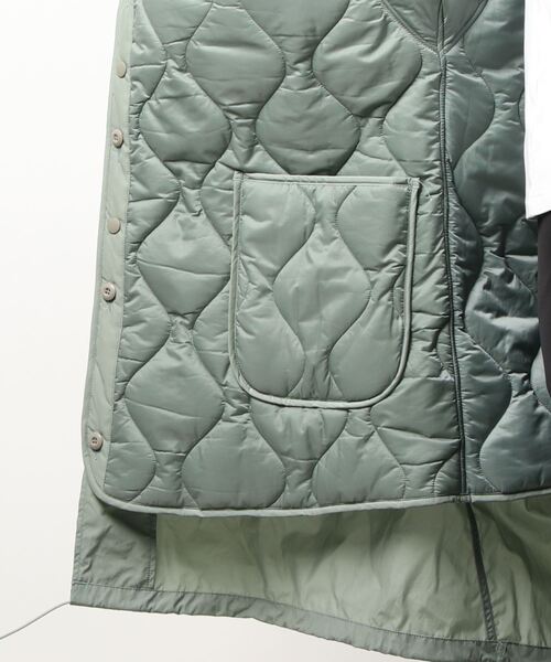 THE SHINZONE(ザ シンゾーン)の「FIELD PARKA(ミリタリージャケット・レディース・セージグリーン/ブラック・36)」の4枚目の写真