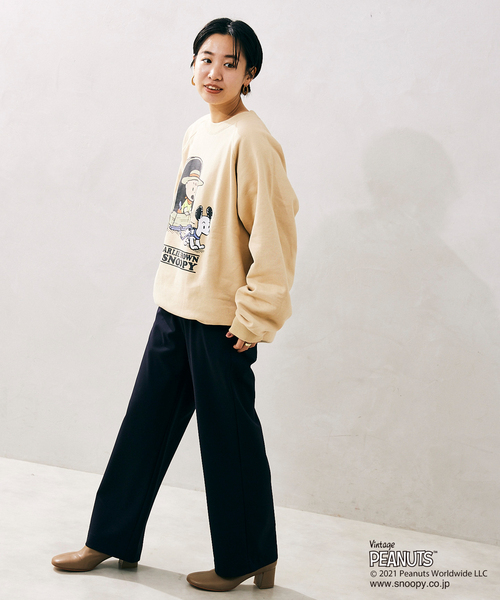 PEANUTS×SPORTS WEAR 別注 オーバーサイズ スウェット PEANUTS（ピーナッツ）の「【PEANUTS×SPORTS WEAR】別注 オーバー