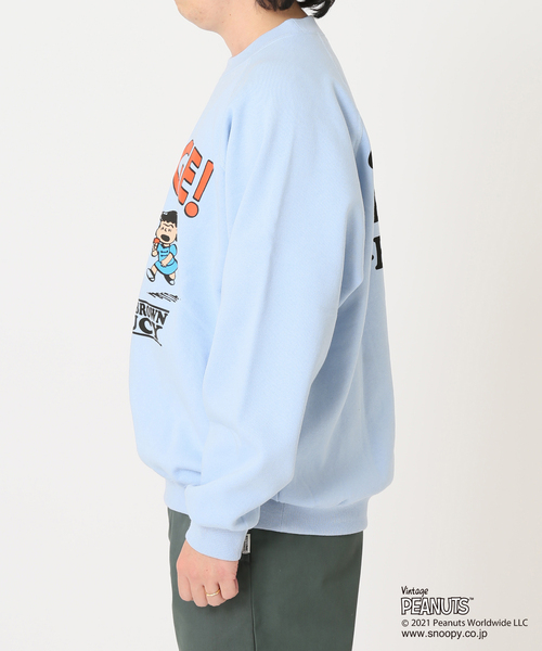 PEANUTS×SPORTS WEAR 別注 オーバーサイズ スウェット PEANUTS（ピーナッツ）の「【PEANUTS×SPORTS WEAR】別注 オーバー