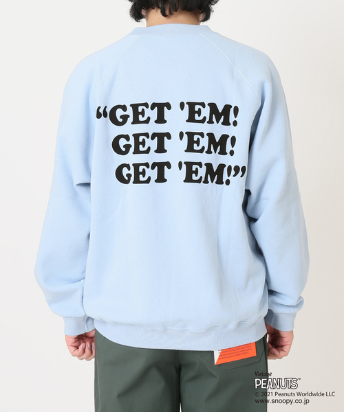 PEANUTS×SPORTS WEAR 別注 オーバーサイズ スウェット PEANUTS（ピーナッツ）の「【PEANUTS×SPORTS WEAR】別注 オーバー