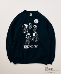 PEANUTS | 【PEANUTS×SPORTS WEAR】別注 オーバーサイズ カラープリントスウェット(スウェット)