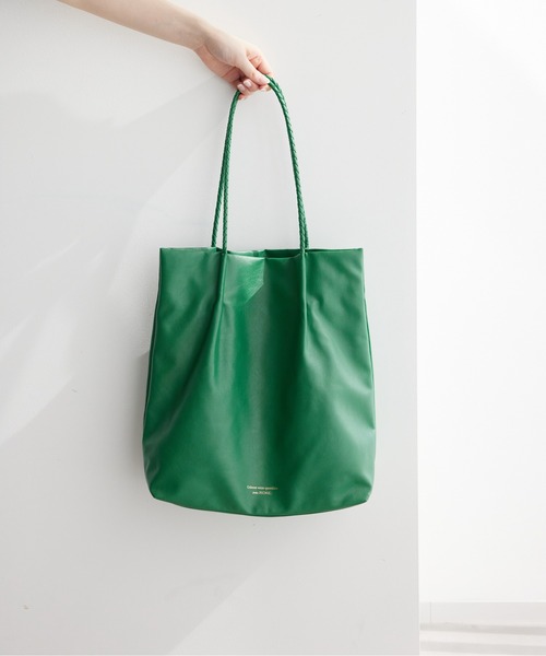 ROPE' PICNIC（ロペピクニック）の「【新色追加】洗えるメッシュハンドルA4トートバッグ（トートバッグ・レディース・ホワイト系その他5/ピンク/ピンク系その他2/ブラック/グリーン/オレンジ系その他/ブラウン系その他2・FREE）」の5枚目の写真