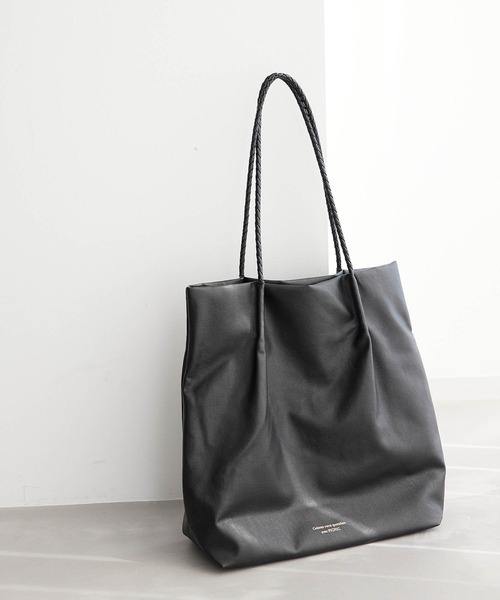 ROPE' PICNIC（ロペピクニック）の「【新色追加】洗えるメッシュハンドルA4トートバッグ（トートバッグ・レディース・ホワイト系その他5/ピンク/ピンク系その他2/ブラック/グリーン/オレンジ系その他/ブラウン系その他2・FREE）」の3枚目の写真