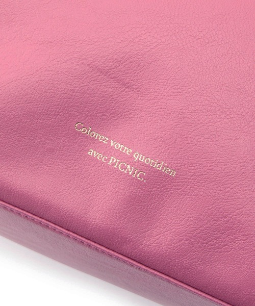 ROPE' PICNIC（ロペピクニック）の「【新色追加】洗えるメッシュハンドルA4トートバッグ（トートバッグ・レディース・ホワイト系その他5/ピンク/ピンク系その他2/ブラック/グリーン/オレンジ系その他/ブラウン系その他2・FREE）」の8枚目の写真