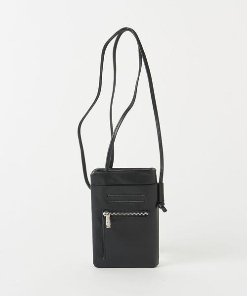 BEAUTY&YOUTH UNITED ARROWS(ビューティーアンドユースユナイテッドアローズ)の「BY レザージップウォレットショルダー ∴(財布・レディース・ブラック/ライラック/オフホワイト・FREE)」の22枚目の写真