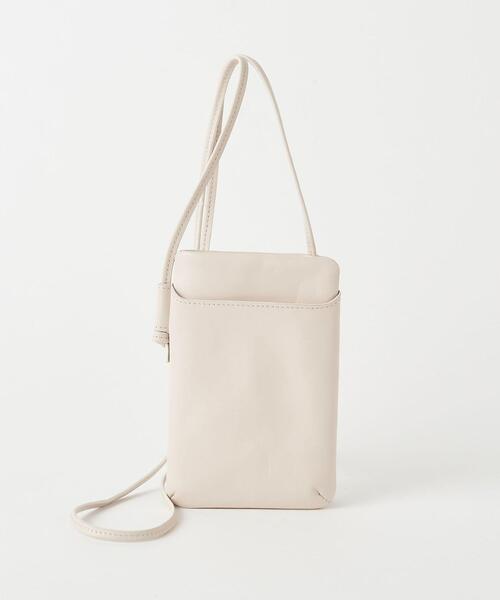 BEAUTY&YOUTH UNITED ARROWS(ビューティーアンドユースユナイテッドアローズ)の「BY レザージップウォレットショルダー ∴(財布・レディース・ブラック/ライラック/オフホワイト・FREE)」の16枚目の写真