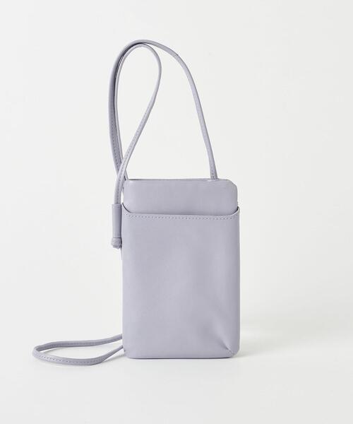 BEAUTY&YOUTH UNITED ARROWS(ビューティーアンドユースユナイテッドアローズ)の「BY レザージップウォレットショルダー ∴(財布・レディース・ブラック/ライラック/オフホワイト・FREE)」の9枚目の写真