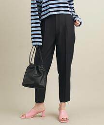 BEAUTY&YOUTH UNITED ARROWS | BY リネンライク ツイルタックテーパードパンツ -ウォッシャブル- ∴(その他パンツ)